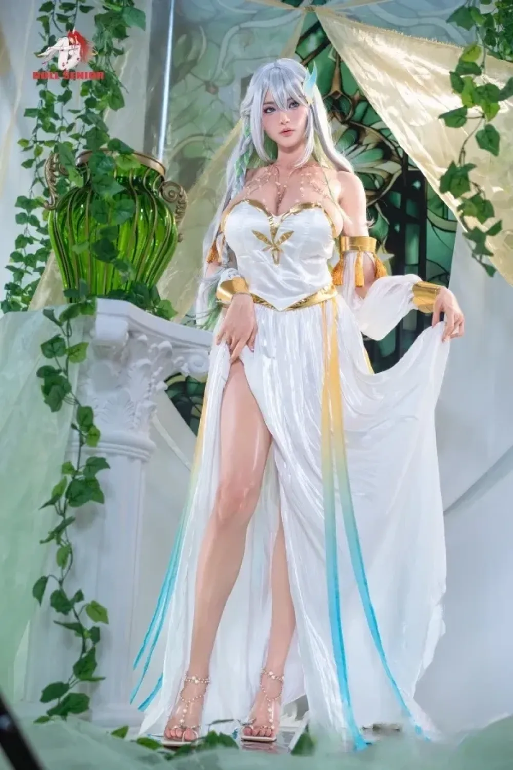 Doll Senior #C04 水瓶座 艾奎芮斯「Aquarius」 ROS口腔付き 175cm癒し系 美女 フルシリコン製 ラブドールリアル皮膚メイク付き Gカップ ノーマル肌