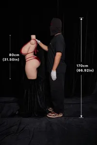 CLM(Climax Doll) ULW(超軽量化)シリーズ 22kg #884 トルソー (Nature) 80cm Kカップ フルシリコン製 半身ラブドール 情熱的な