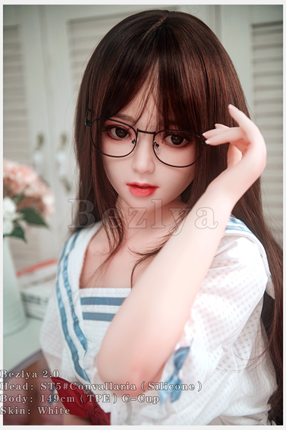 Bezlya Doll「MISSDOLL」 鈴蘭 149cm超かわいい 美女ラブドールシリコンヘッド