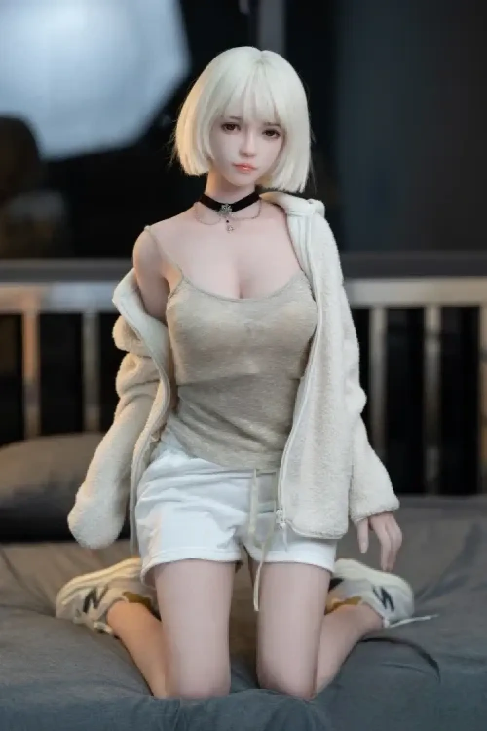 DL DOLL (CYシリーズ) #DS7 静香 しずか 169cm Fカップ 銀髪 美巨乳ラブドール 高級TPE製 等身 大 ドール ノーマル肌