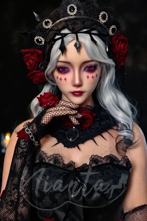 Nianta Doll COS-Xシリーズ #C1 Nyx ROS口腔 164cm妖艶な銀髪セクシー美女フルシリコン製ラブドール Fカップ ノーマル肌