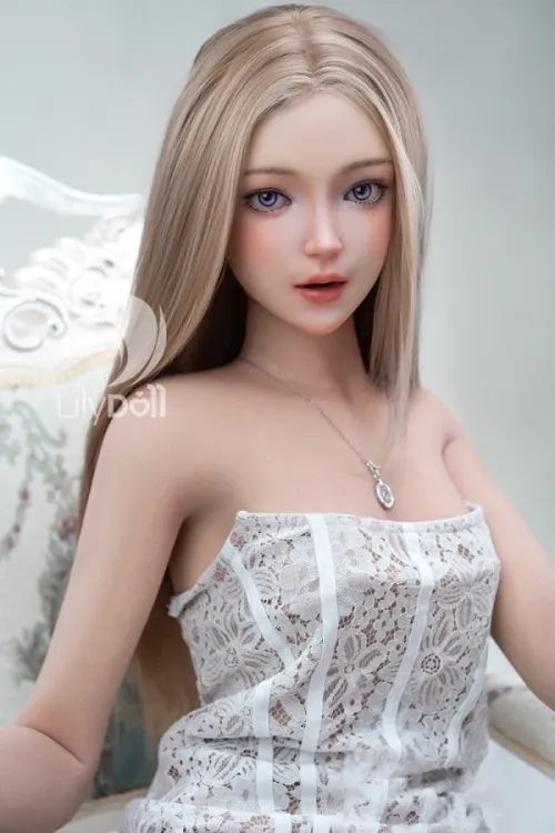 LilyDoll #LH032B Fraya 159cm魅力的なリアル美女 ダッチワイフ シリコンヘッド+TPEボディ Bカップ ノーマル肌