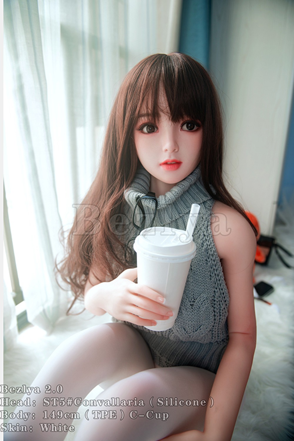 Bezlya Doll「MISSDOLL」 鈴蘭 149cmセクシーな美しいダッチワイフシリコン頭