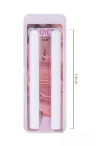 JOYOTOY Absorbent Sticks ラブドール専用の珪藻土スティック オナホール 乾燥棒 繰り返し使用可能 折れにくい 吸湿 洗浄 カビ対策 2本セット