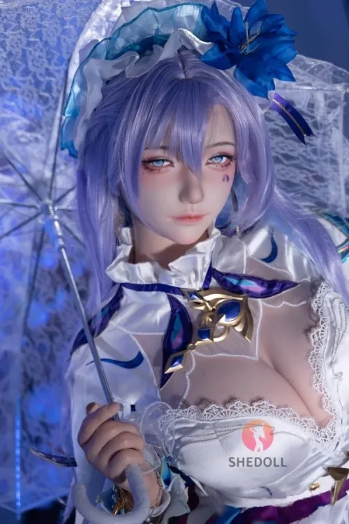 SHE DOLL COSカンタレラメイク 楚琳 2.0 口開閉＆口腔模擬付き 163cm Hカップ コスプレ系 魅惑 美人 フルシリコン製ラブドール ノーマル肌