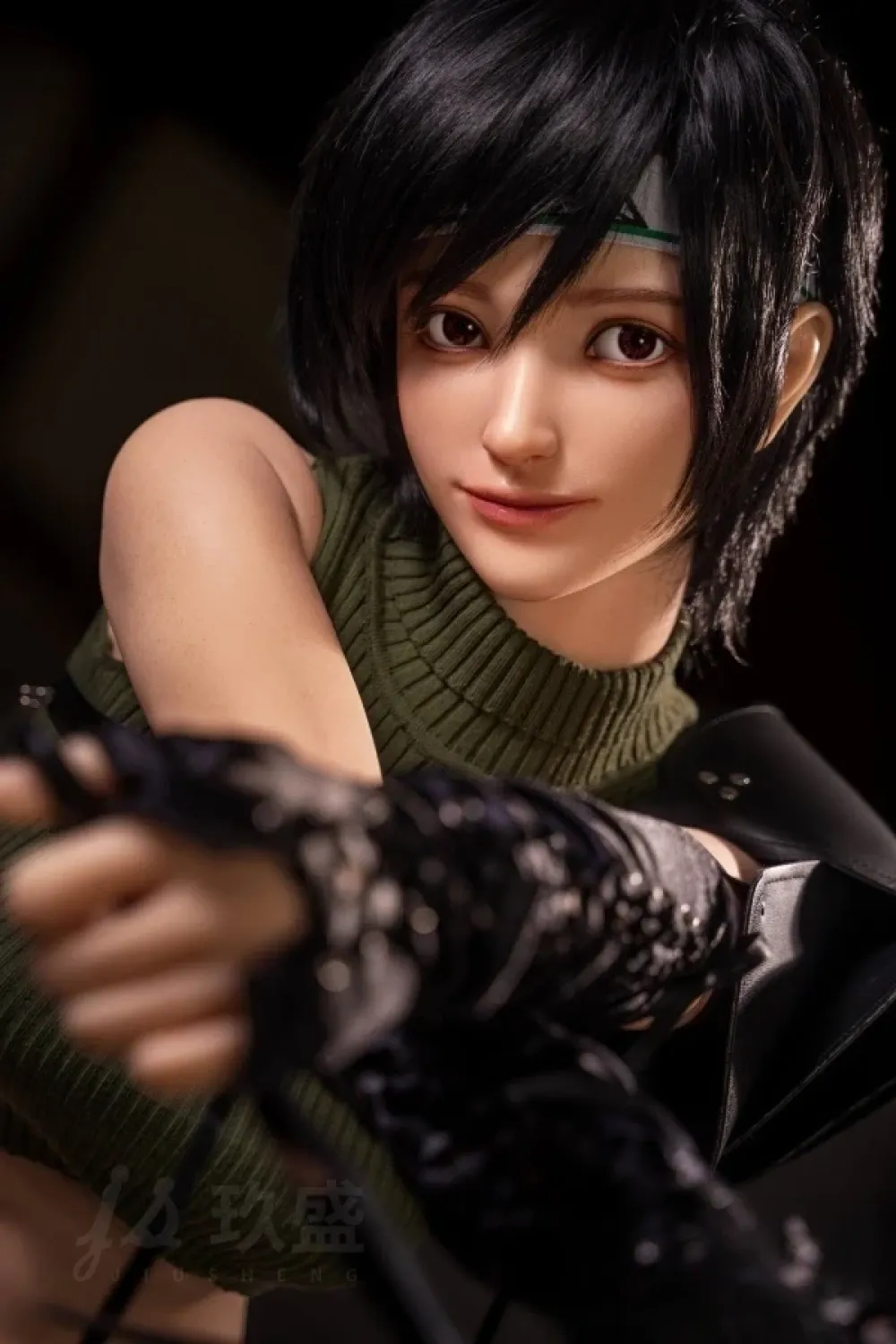 Jiusheng Doll #74 Yuffie 168cmフルシリコン製 セクシー 黒髪美女 セックスラブドール Cカップ ノーマル肌