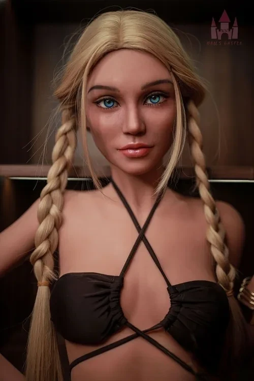 Dolls Castle #DC04 Kryssi 170cm等身大 欧米系 ラブドール 体が痩せセックス ドール TPE製 Bカップ ブラウン肌