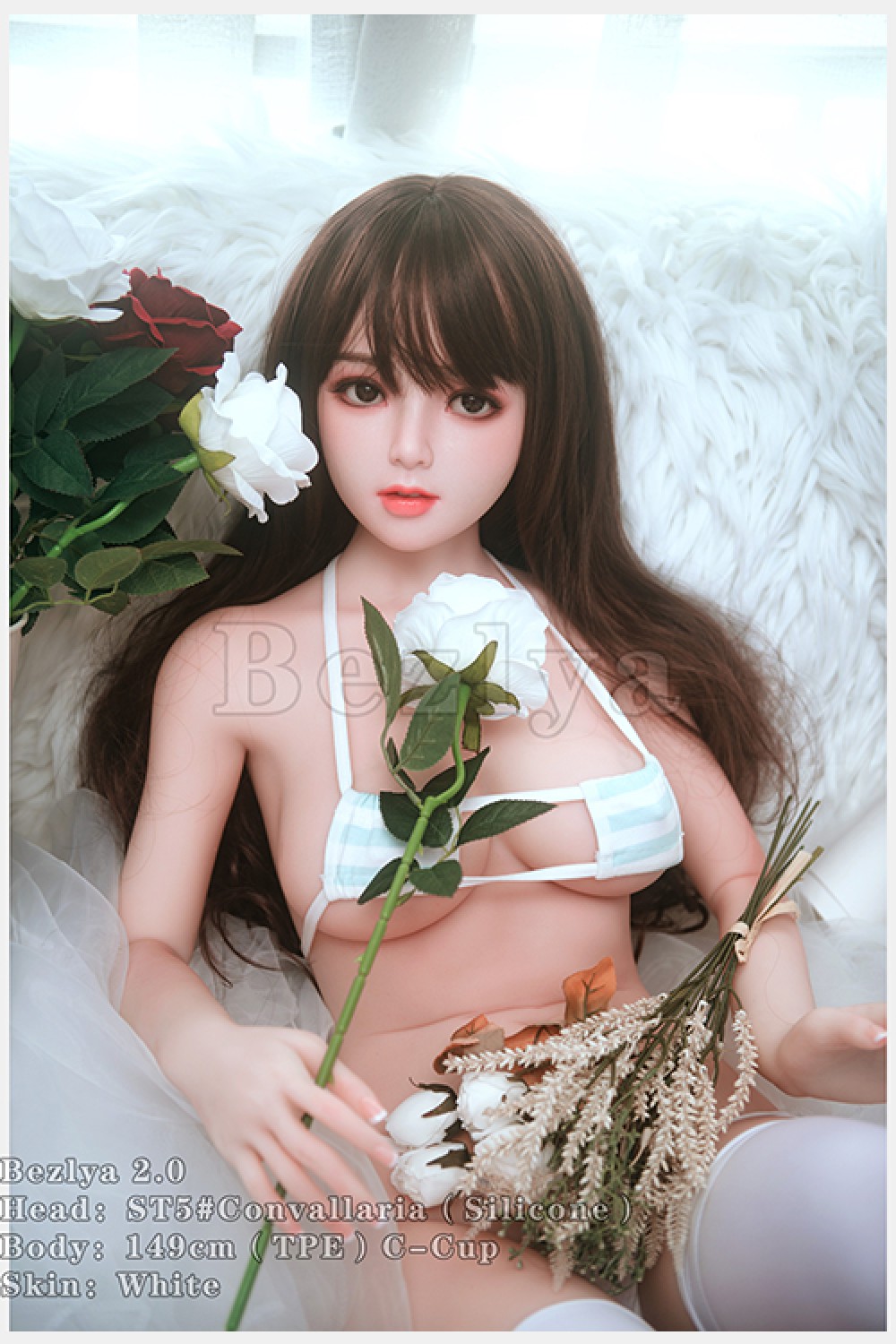 Bezlya Doll「MISSDOLL」 鈴蘭 149cmシリコンヘッドセックス人形ビキニ美女