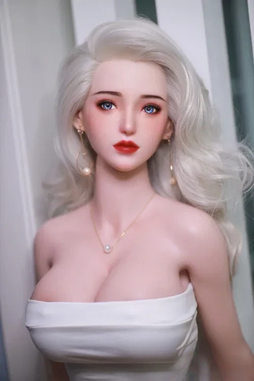 JYDOLL 星河 161cm細い腰 銀髪美人 シリコンドール Eカップ ノーマル肌