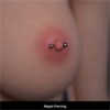 乳首ピアス