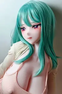 Elsa Babe AHRC033番 白井美野「Shirai Mino」 157cm フルシリコン製 二次元 ラブドール 憂鬱な アニメ系 人形 Kカップ ピンク肌
