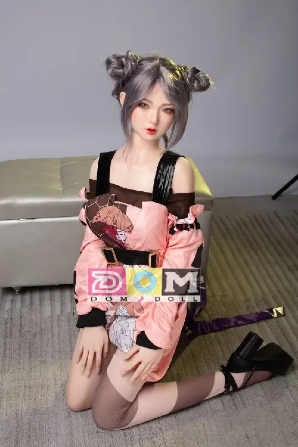 DOM DOLL Sakura 148cmキュートな小顔 高級ラブドール Cカップ 掲載画像はフルシリコン製