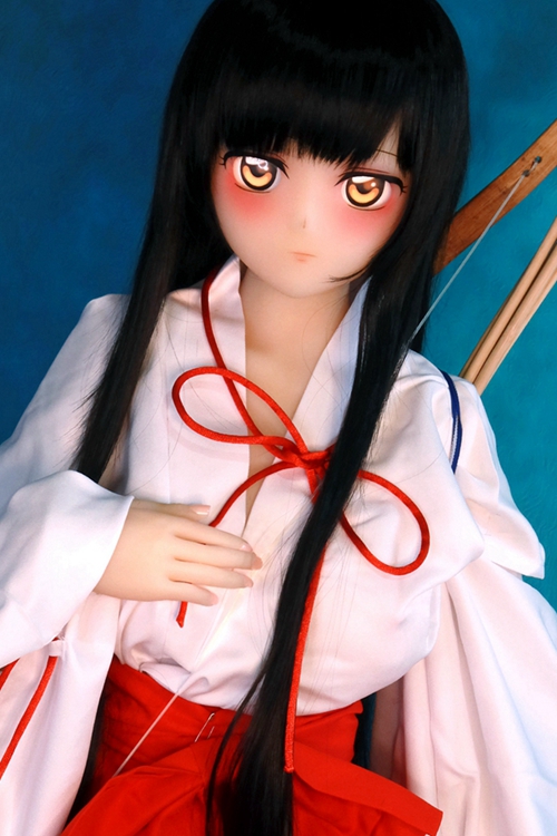 Aotume Doll #43 凛桜 145cm巫女コスプレアニメドール