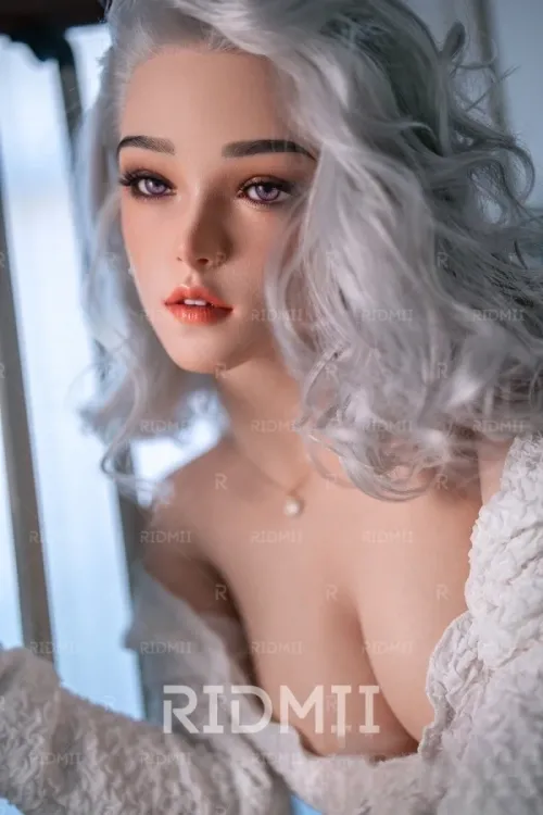 RIDMII #K52 Arin 164cm銀髪美女 高級フルシリコン製 Fカップ 巨乳 アダルト ラブドール ノーマル肌