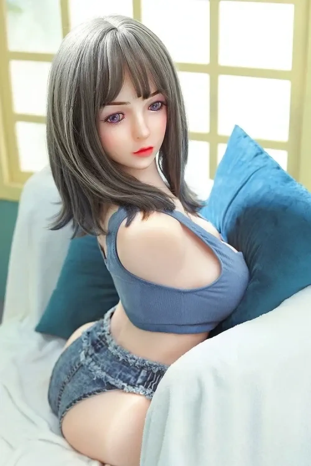 SY DOLL 可可 65cmトルソーラブドール 電動尻 綺麗な半身セックスドール TPE製 ノーマル肌