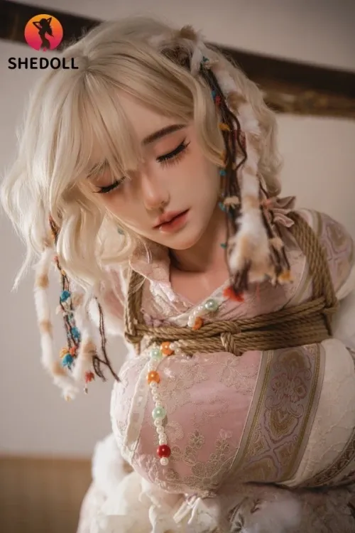 SHE DOLL COSカンタレラメイク 眠り顔 楚琳 2.0 口開閉＆口腔模擬付き 163cm Hカップ お姉さん系 ラブドール フルシリコン製 リアルな皮膚メイク付き ノーマル肌