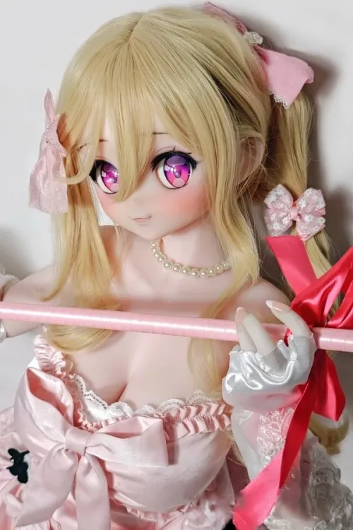 Elsa Babe RAD023番 石川清美「Ishikawa Kiyomi」 140cm Fカップ 巨乳 無邪気 フルシリコン製 可愛いアニメラブドール ピンク肌