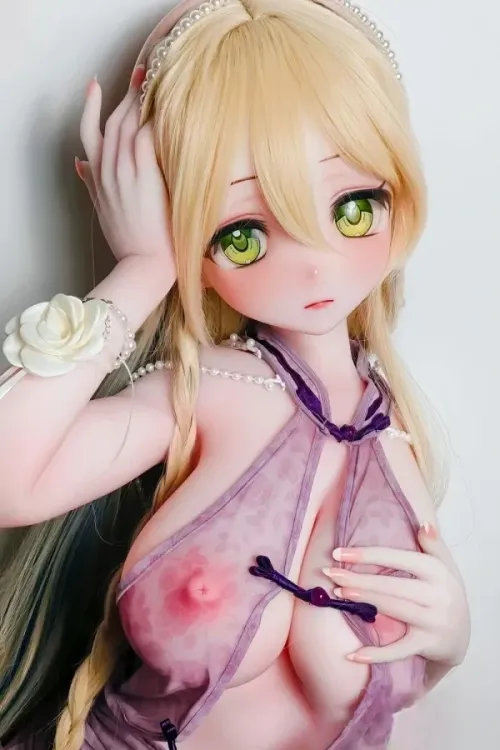 Elsa Babe RAD055番 和泉理夏「Izumi Rika」 151cm Fカップ フルシリコン製 二次元ラブドール 優しい アニメ系人形 ピンク肌