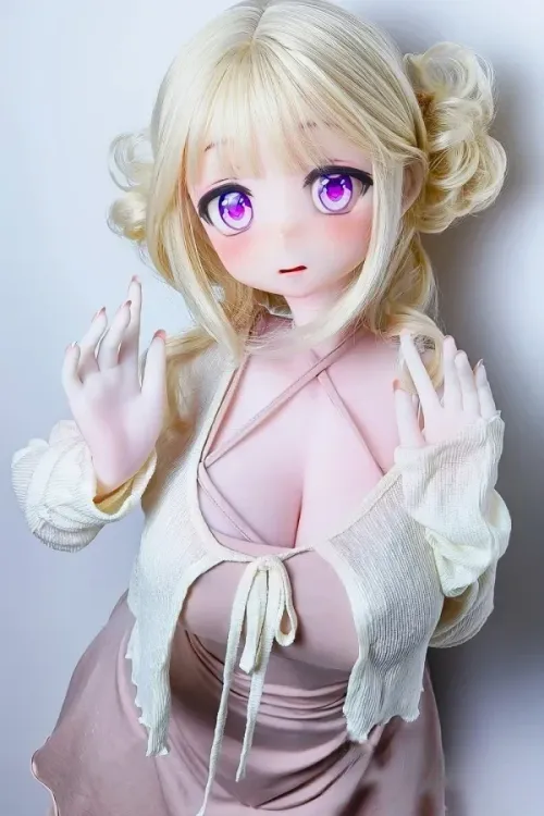 Elsa Babe RAD040番 清野檸檬「Seino Lemon」 151cm L大胸 フルシリコン製 かわいい顔 楚々 二次元 アニメ系ラブドール ピンク肌