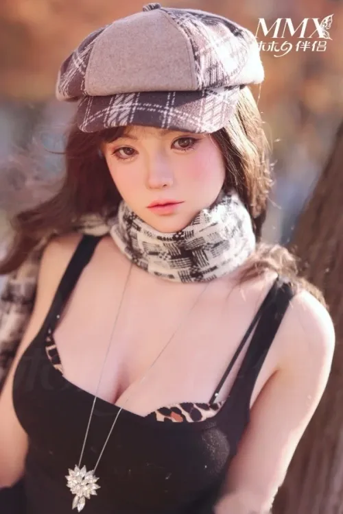 MMXDOLL（木木夕） 3番メイク 小橘子「LittleOrange」 ROS口腔のみ フルシリコン製 165cm等身大 セクシー女優風リアルドール 巨乳 Eカップ ノーマル肌