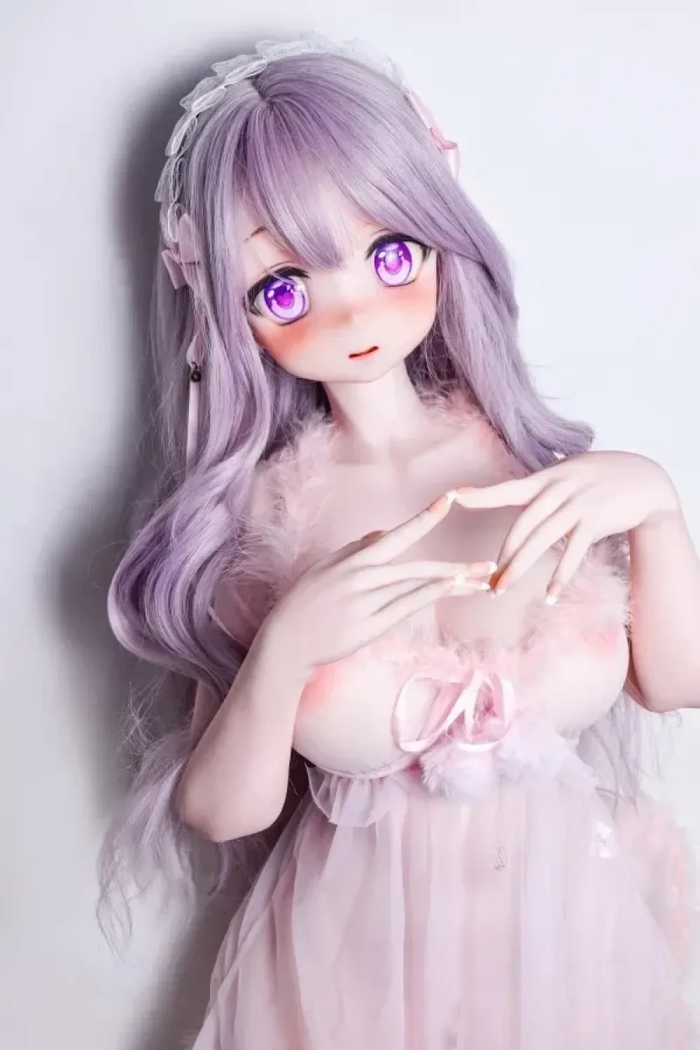 Elsa Babe RAD040番 清野檸檬「Seino Lemon」 140cm Fカップ 優雅系 フルシリコン製 リアル ラブドール 二次元系 アニメ人形 ピンク肌