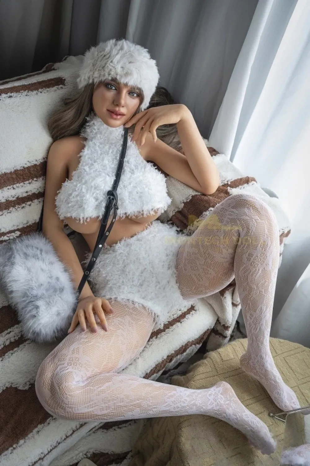 Irontech Doll S27 ROS MAXヘッド Ivy 165cm フルシリコン製 ラブドール 欧米系 人形 熟女ダッチワイフ Gカップ 日焼け肌