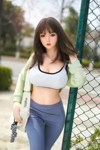 DL DOLL (YQシリーズ) #45 心乃美 148cmキレイ系ダッチワイフ 隣のお姉さん シリコンヘッド+TPEボディ Eカップ ノーマル肌