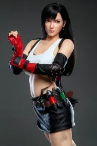 Game Lady No.15 Tifa 168cm最新型 人気コスプレラブドールシリコン製 ティファドール Eカップ ノーマル肌