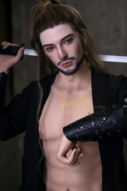 Irontech Doll M10 John 176cmマッチョ系 侠客武士 男 ダッチワイフ フルシリコン製 筋肉ラブドール 女用 ノーマル肌