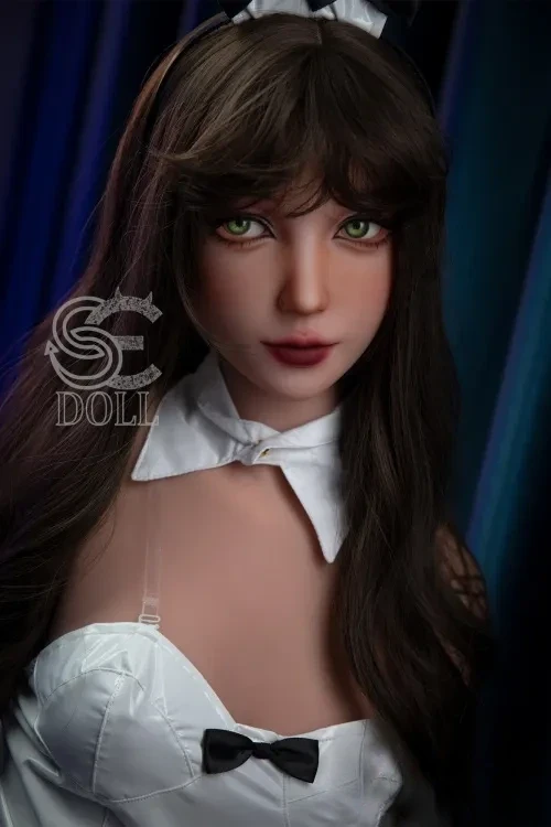 SE DOLL #121 Charlene 166cmセクシーなバニーガール 筋肉型 等身大リアルラブドール TPE製 Bカップ 小麦肌