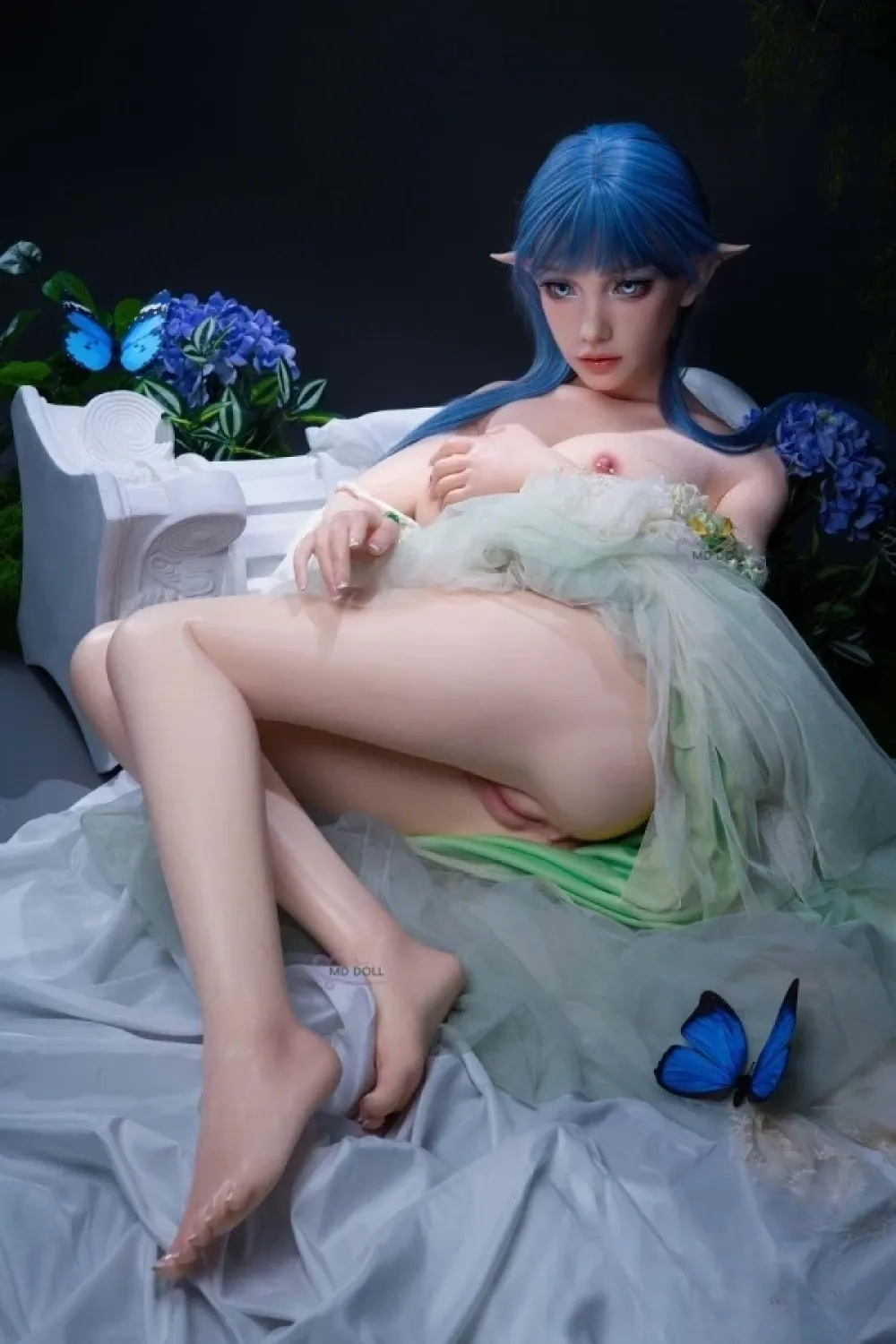 MD DOLL #M24 Sophia ROS口腔選択可 150cmフルシリコン製 妖艶なエルフ美人ラブドール Eカップ ノーマル肌