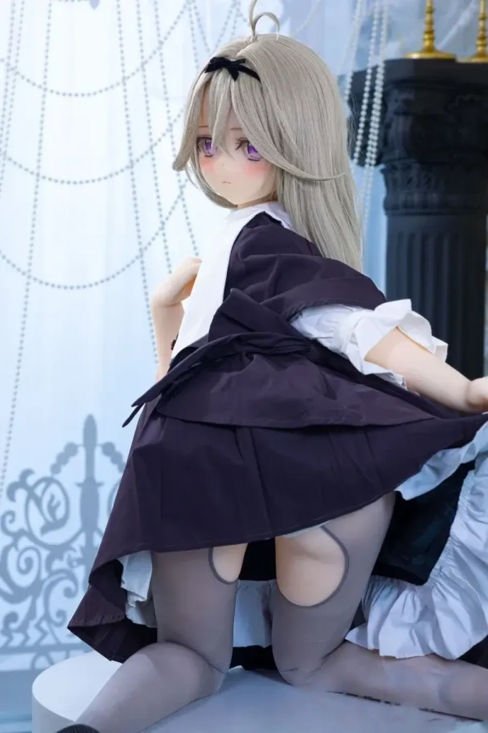 Aotume Doll 凹凸咪 #137 露露卡「るるか」 145cm Bカップ 白い肌 もちもち顔 可愛いアニメラブドール 掲載画像はシリコンヘッド+TPEボディ