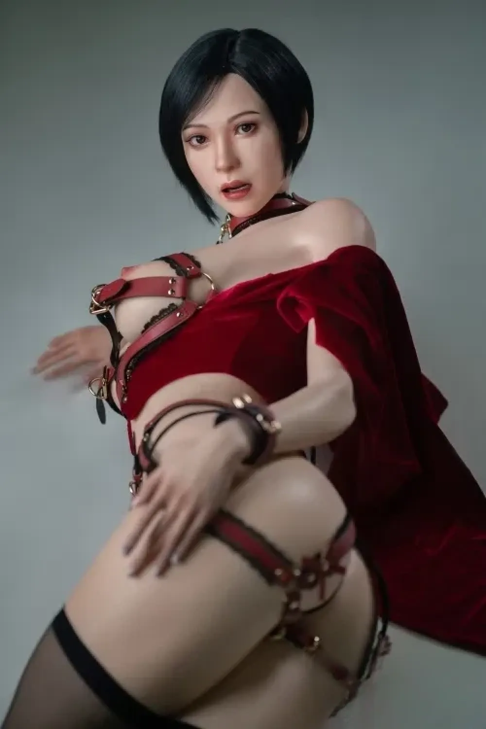 Game Lady No.21-1 Ada Wong 171cm長身 シリコン製 セックス 人形 コスプレ美女リアル ドール爆乳 Gカップ ノーマル肌 口開閉＆口腔模擬付き