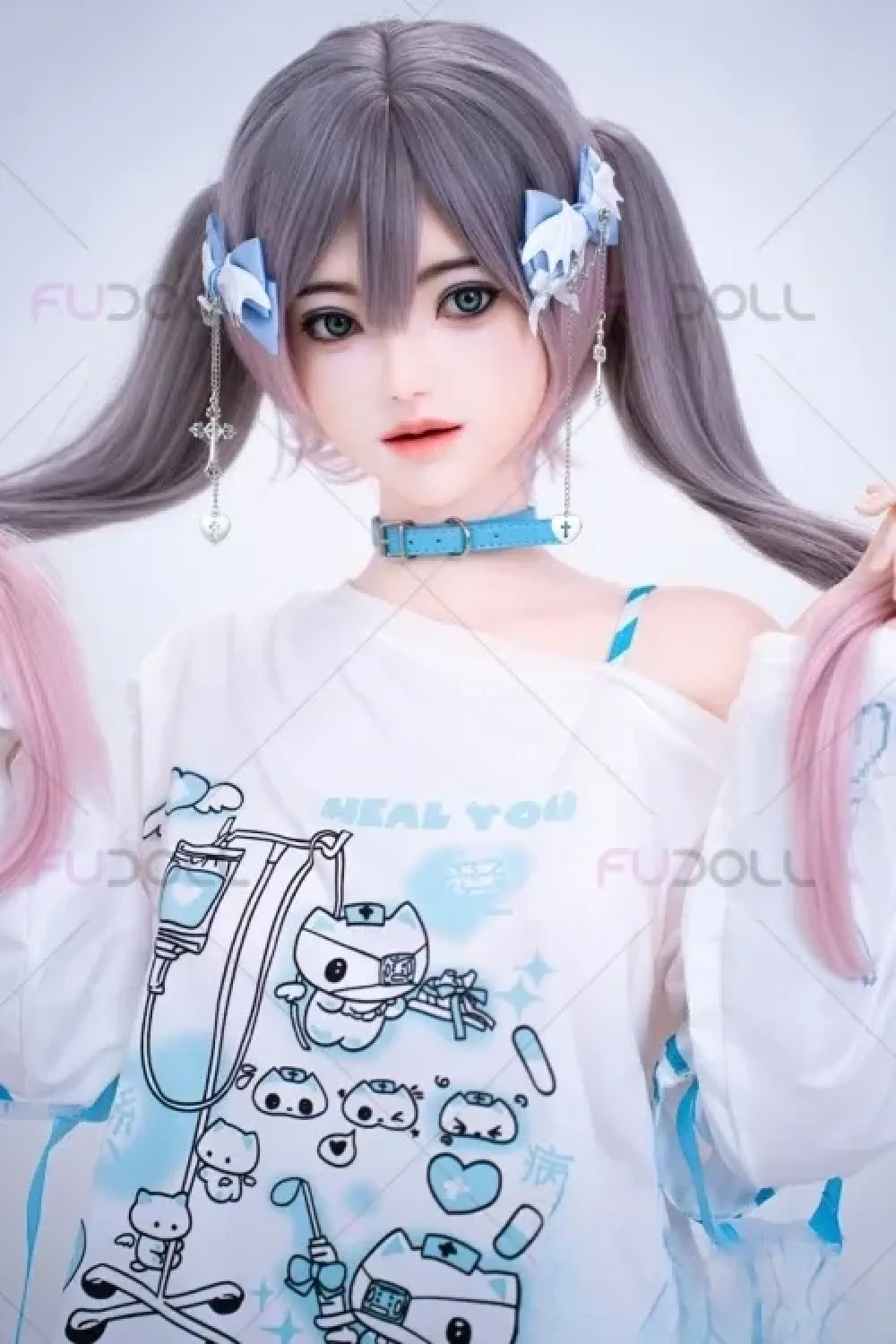 FU DOLL #40 杨枝甘露 161cm Eカップ 巨乳 可愛い美少女 フルシリコン製 ギャル系ラブドール 高級 ノーマル肌 口開閉＆口腔模擬付き