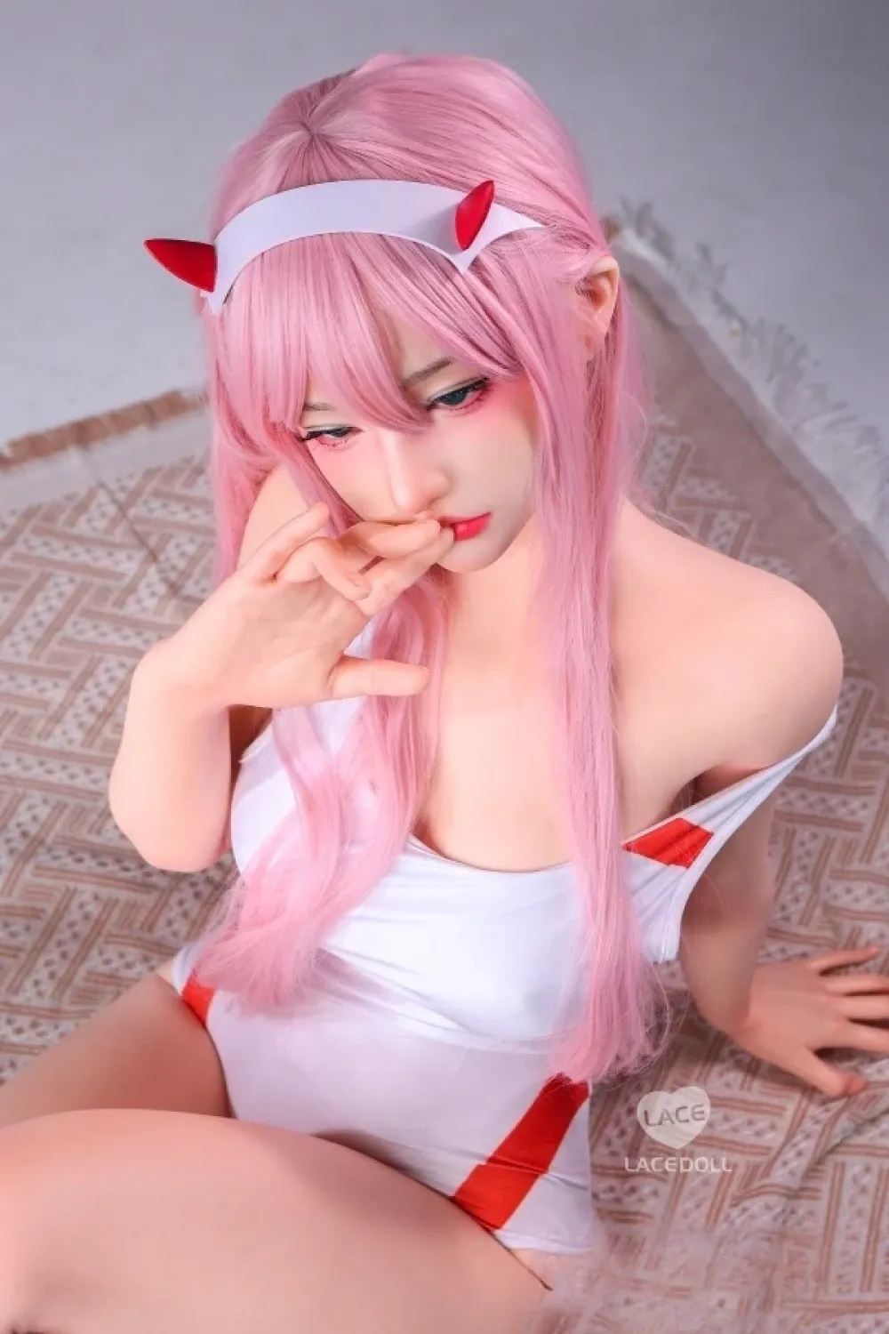 LACEDOLL COSメイク 晚冰 168cm魅魔キャラ 等身大 リアルドール 通販 フルシリコン製 ラブドール Dカップ ノーマル肌