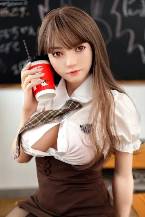 DL DOLL (YQシリーズ) #77 木乃葉 163cm誘惑的な制服姿ラブドール 巨乳 等身 大 ドール シリコンヘッド+TPEボディ Fカップ ノーマル肌