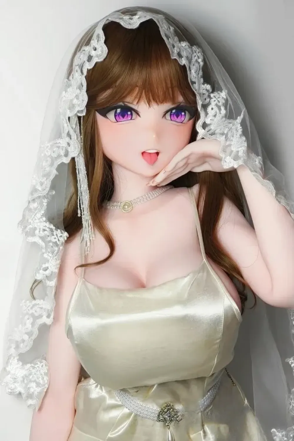 Elsa Babe RAHC018番 朝倉麻里絵「Asakura Marie」 163cm優雅系 フルシリコン製 人形 アニメ系 二次元ラブドール Mカップ ピンク肌