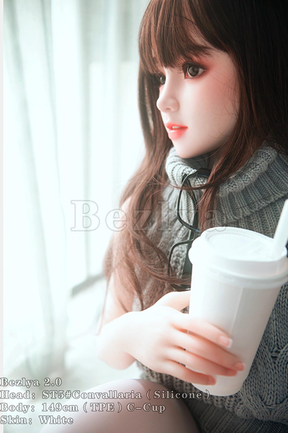 Bezlya Doll「MISSDOLL」 鈴蘭 149cmセクシーな美しいダッチワイフシリコン頭