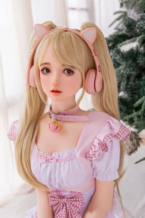 MESE DOLL #43 九美 145cm超かわいい女性 甘い ラブドール シリコンヘッド+TPEボディ Bカップ ノーマル肌