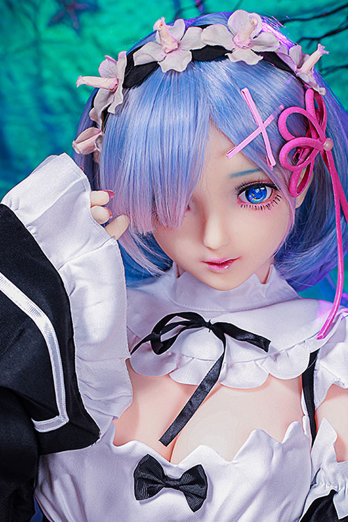 MOZU DOLL 小姆 145cmアニメ風 レムコスプレ セクシーなメイドラブドール