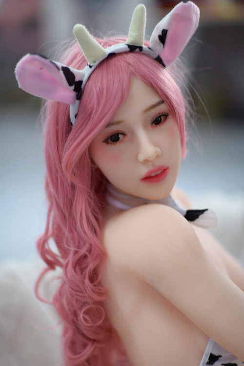6YE DOLL 文菜 165cmピンク髪女性貧乳リアルドール