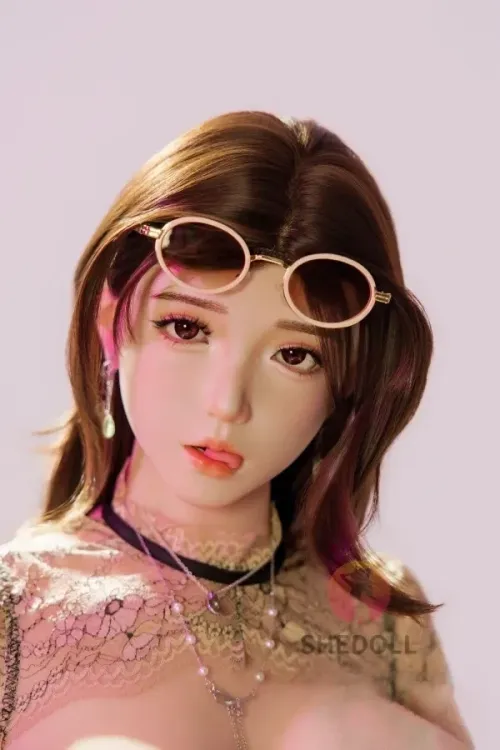 SHE DOLL 青柠 176cm姉さん系 ダッチワイフ 等身大人形 魅力あふれる シリコンヘッド+TPEボディ Kカップ ラブドール ノーマル肌