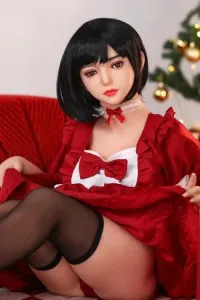 DL DOLL (YQシリーズ) #47 真緒里 140cmクリスマスガール 等身大ダッチワイフ Dカップ ノーマル肌 掲載画像はシリコンヘッド+TPEボディ