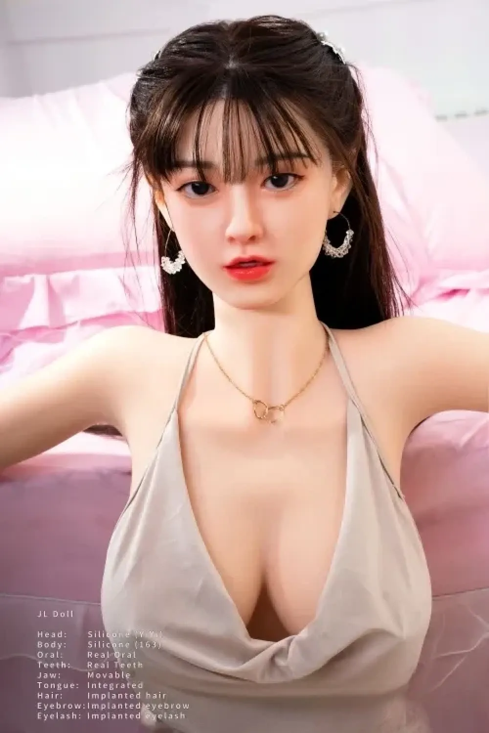Jarliet Doll JLシリーズ YiYi依依 口開閉＆口腔模擬付き 163cm綺麗な美人ルックス 等身大ドール フルシリコン製 高級 ラブドール Dカップ ノーマル肌