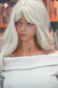 Doll Senior #27 凛紗「Linsha」 160cm巨尻 白髪美人 ラブドール フルシリコン製ダッチワイフ Eカップ ブラウン肌