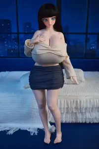 CLM(Climax Doll) Classicシリーズ J59cm Mizuki(Cinnamon) 超巨乳 PVC製ハードヘッド+シリコン製ボディ 二次元ラブドール アニメ系 人形