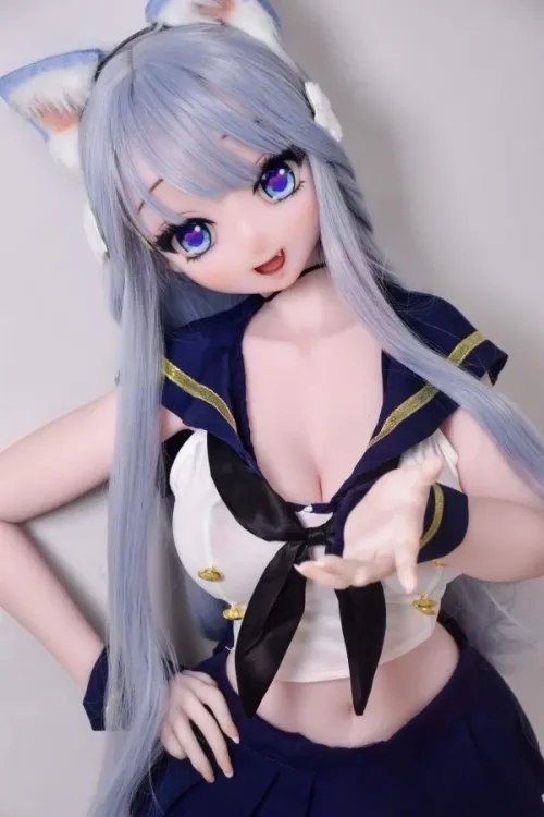 Elsa Babe RAD052番 斉藤雪絵「Saitou Yukie」 140cm巨乳美少女 フルシリコン製キュートなアニメラブドール Fカップ ノーマル肌