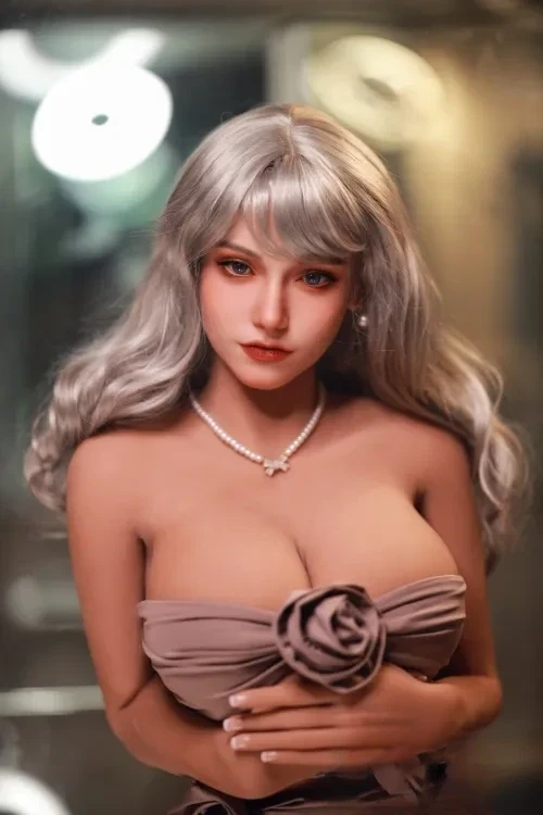 FIRE DOLL #53 葵陽 166cm等身大細いラブドール 巨乳外国人セックス人形 シリコンヘッド+TPEボディ Eカップ ブラウン肌