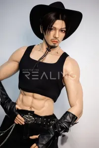 Realing 麒麟「Kylin」 185cm筋肉 男性型ラブドール フルシリコン製 等身大の人形 ノーマル肌