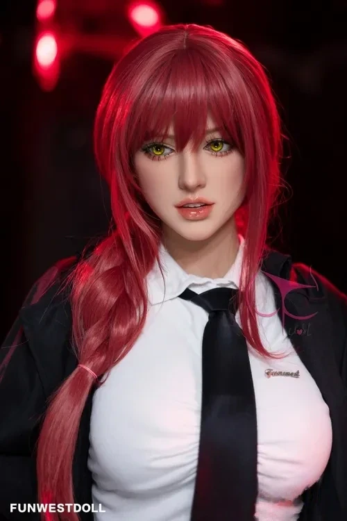 Funwest Doll #035 Chloe 162cm等身大ダッチワイフ TPE製 赤髪美人ラブドール Fカップ ノーマル肌